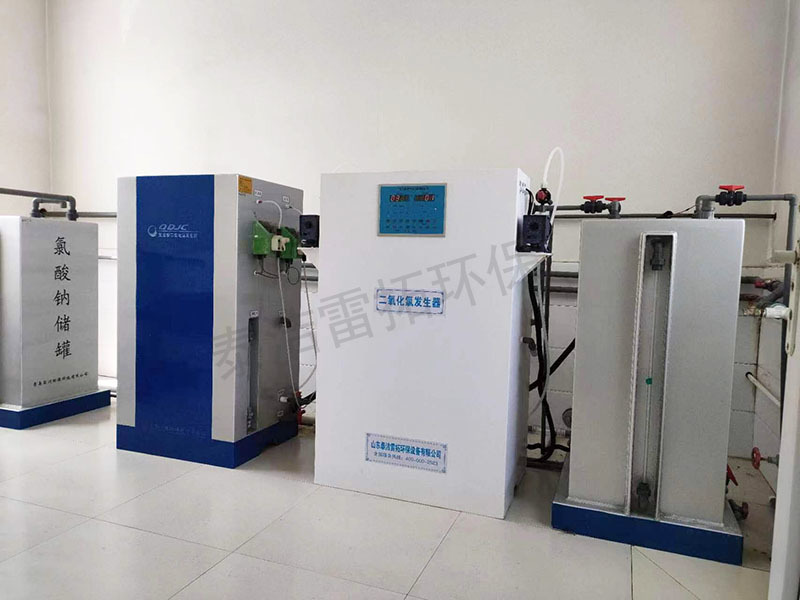 二氧化氯發生器用于小區供水消毒