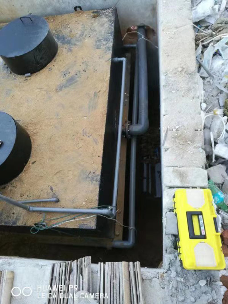 湖北溪水采用地埋一體化設備處理醫療廢水